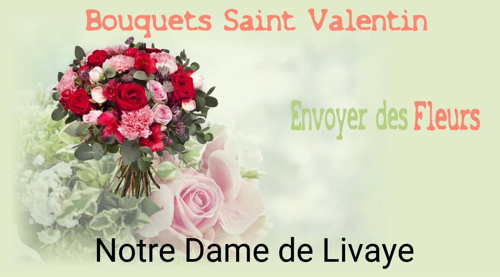 Roses de Saint-Valentin livrées à Notre-Dame-de-Livaye