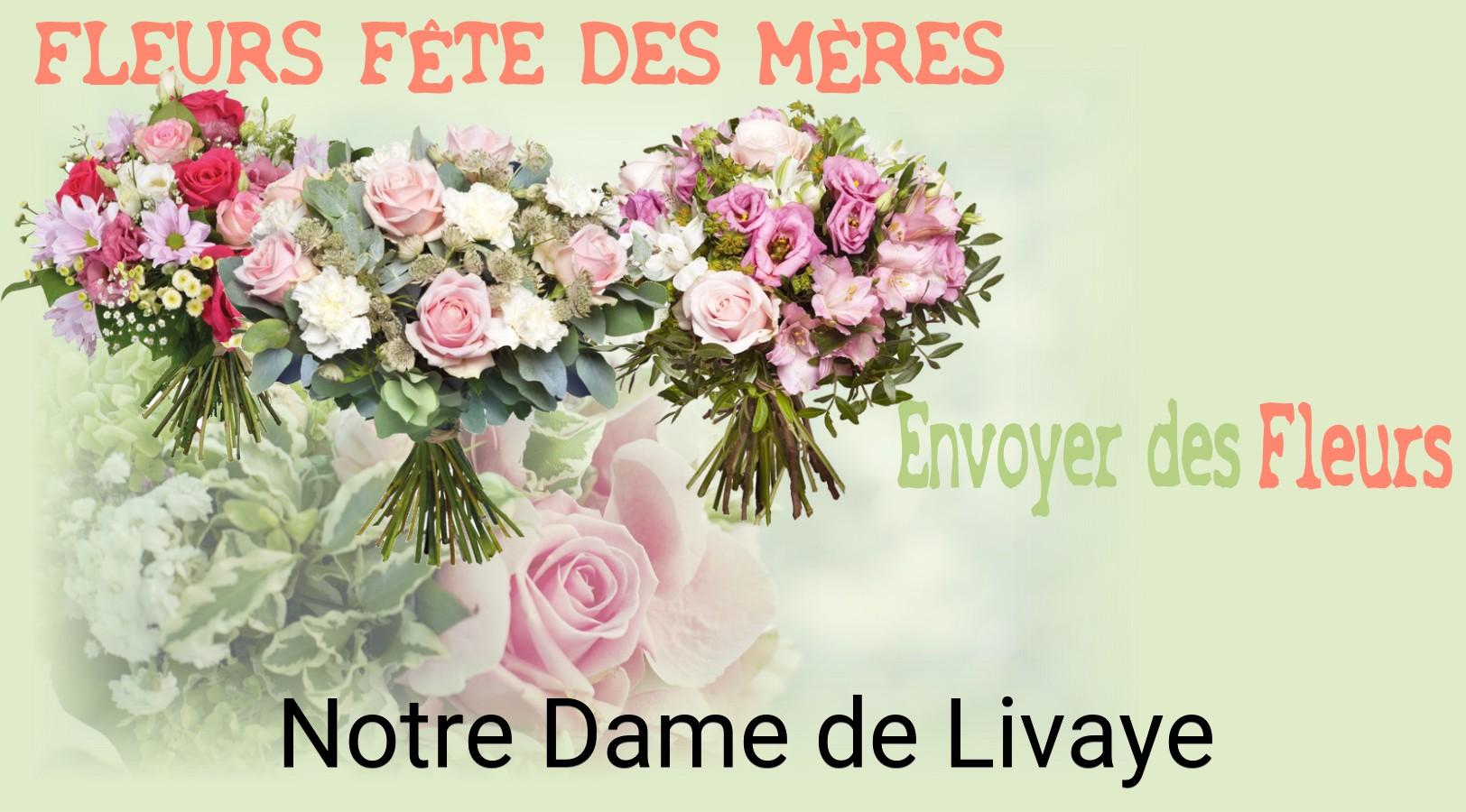 Bouquet de Fête des Mères livré à Notre-Dame-de-Livaye